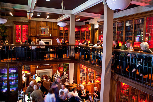 Teviot Library Bar - risky business