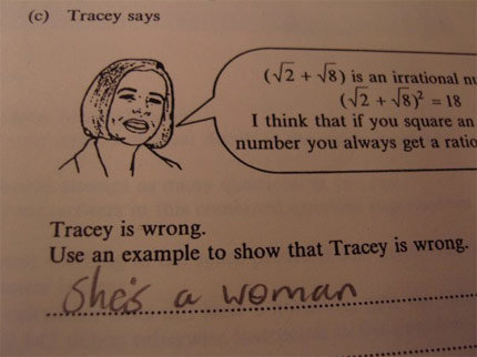 It least it wasn't this much of an exam fail..