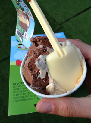 Unfortunately it's only one scoop per person.