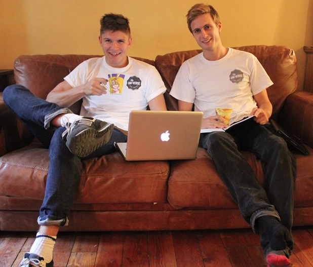 The ultimate bromance in website making. 