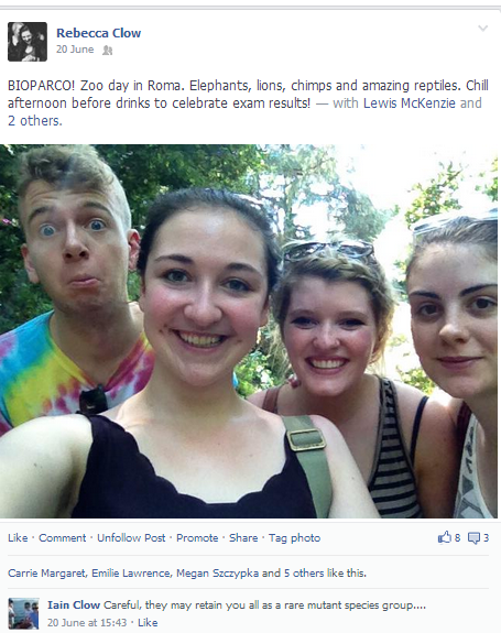 My Dad's famous for his "funny" comments