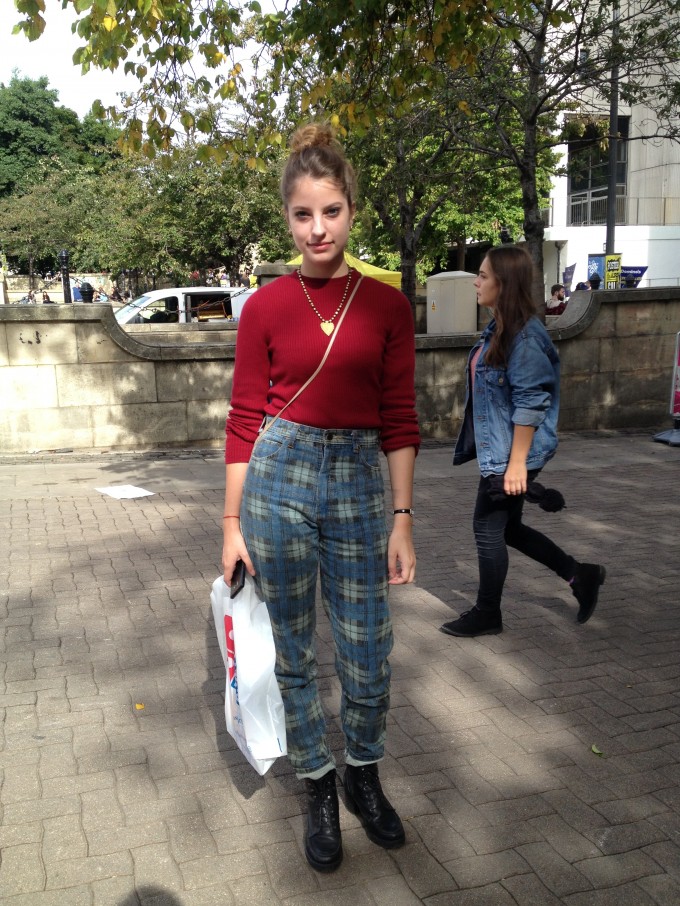 Plaid Pants