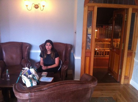The Napier of the Library Bar seating areas.