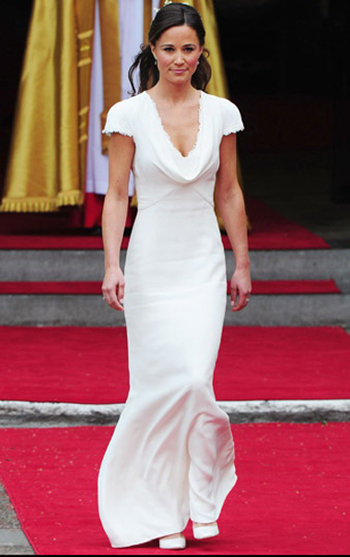 Pippa Middleton's Maid-of-honour Wedding Dresses