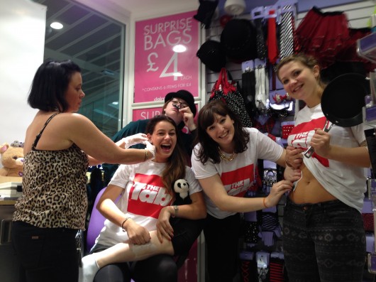 Piercing, tattoo, leg waxing & cross dressing in Claire's Accessories 