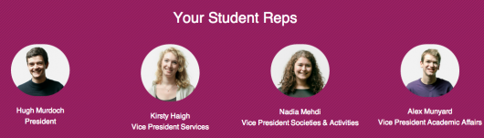 Our student reps... that can't defend their own students.