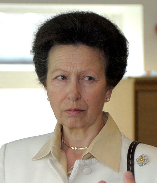 Princess Anne, looking fairly unamused