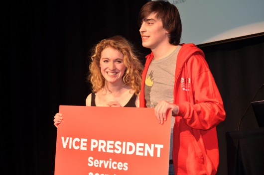 Chuffed: Kirsty Haigh proposed the motion