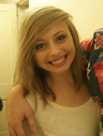 This girl is on fire... Well, in the firing line anyway.