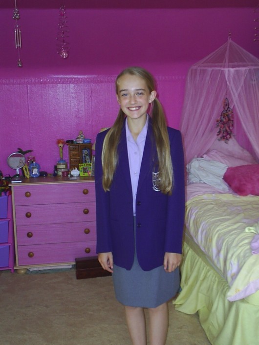As fashion forward then as I was now. 