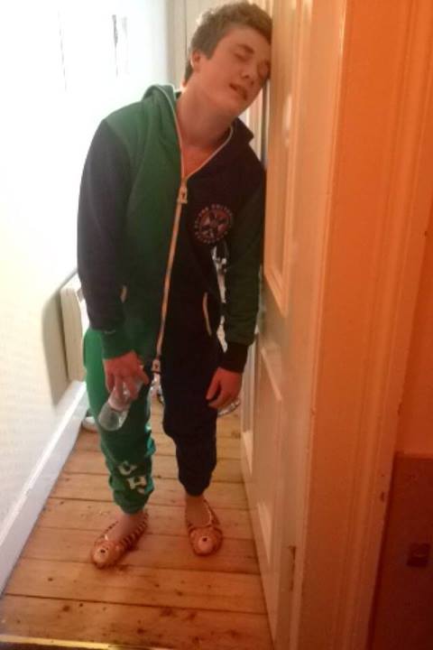 A man and his onesie