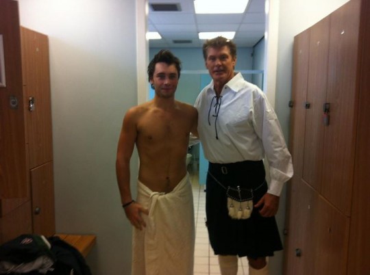 The Hoff, oh yeah