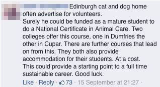HoE - Comments - Animal Care comment