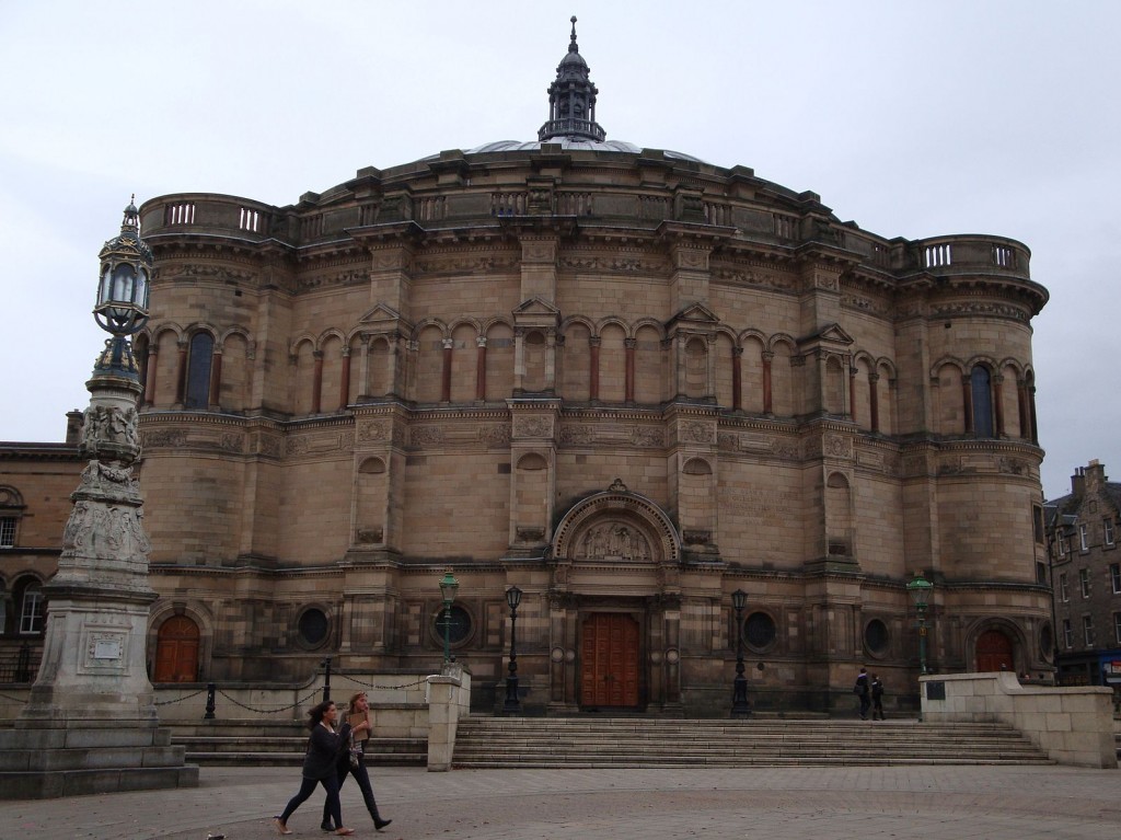 Old McEwan Hall, before the scaffolding.