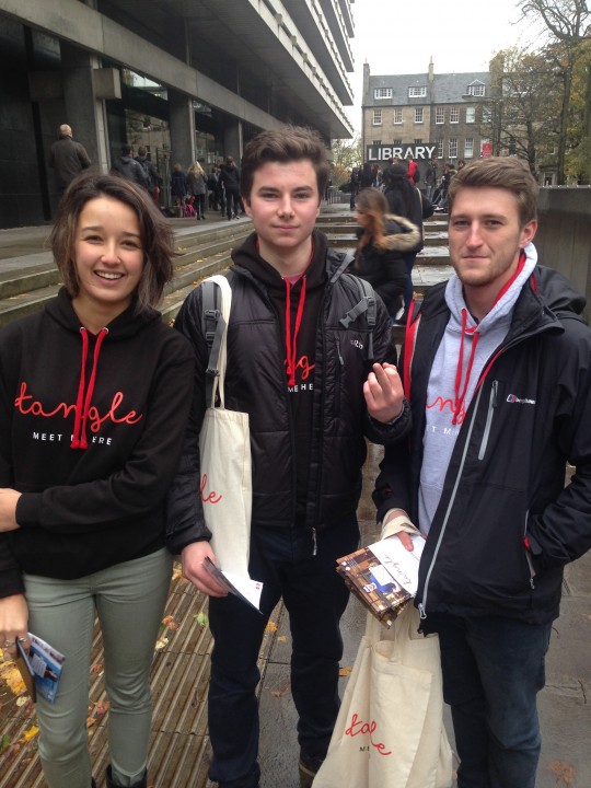 Matching hoodies, conflicting opinions