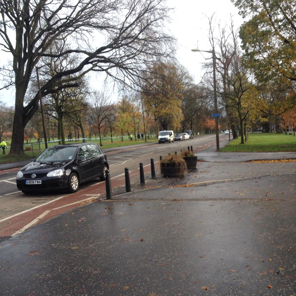 Police officers in the Meadows