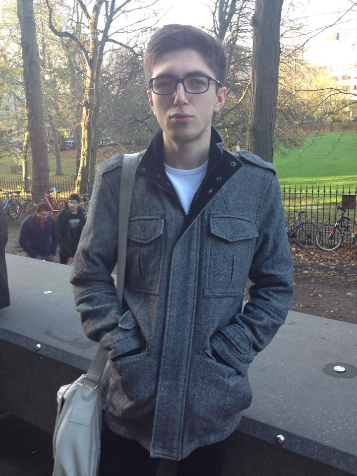 James - fashion savvy linguistic student
