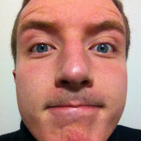 Iain, crowned our Movember'er of the month, who saw it coming