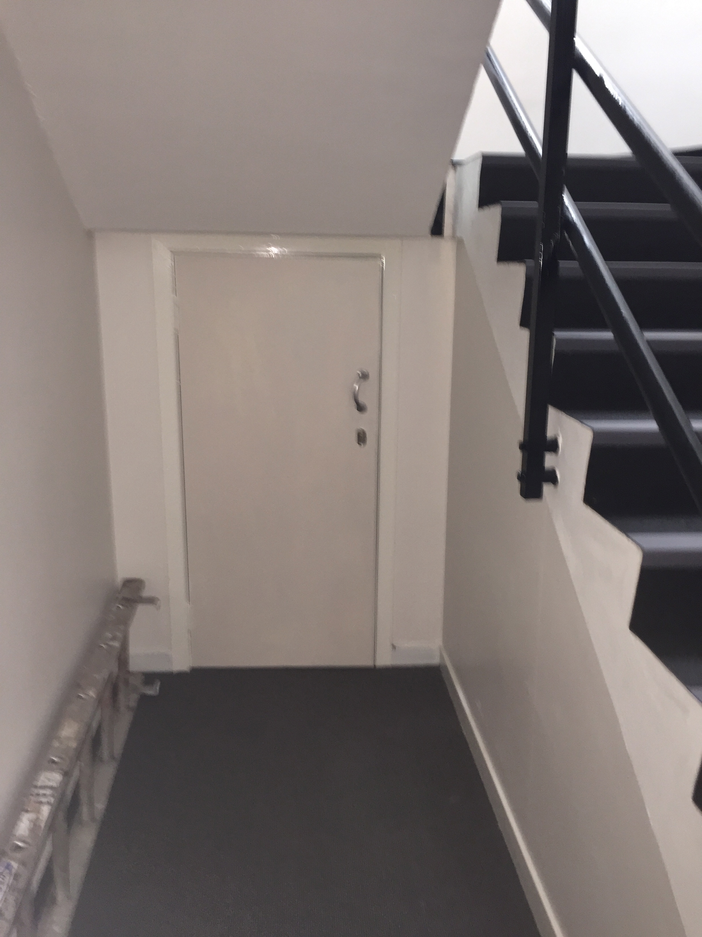 then I saw a cupboard under the stairs...