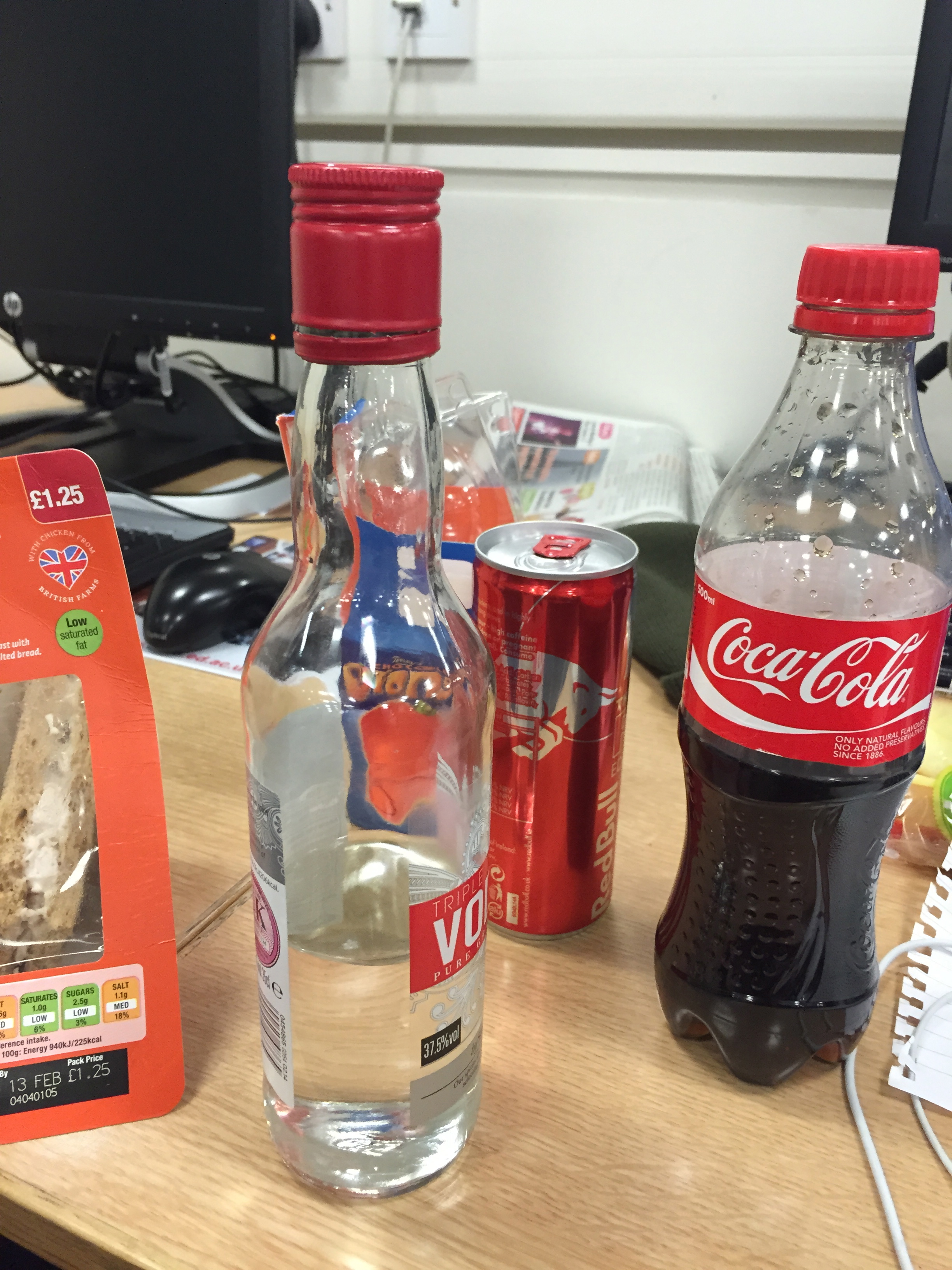 On the bottle