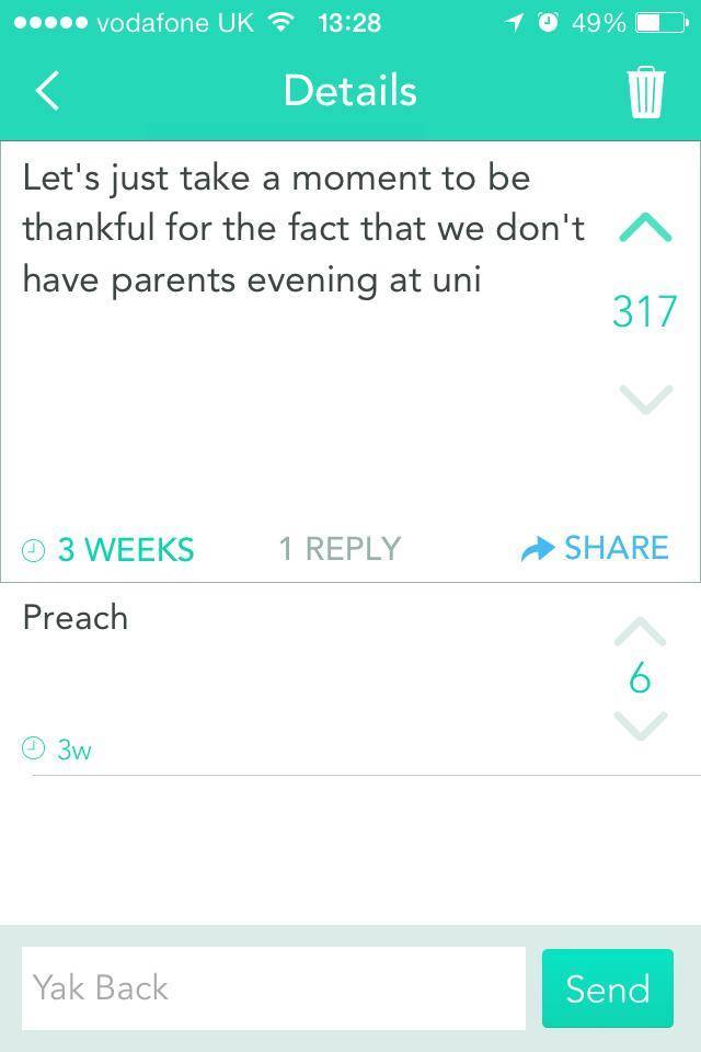 actually thank god, though.