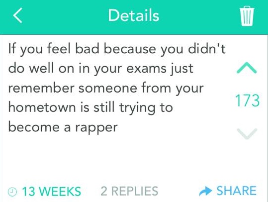 some pretty harsh comments had to be cropped out of this
