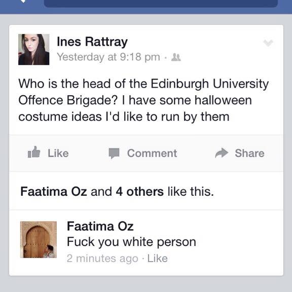 Faatima was Black and Minority Ethnic Convenor at the time