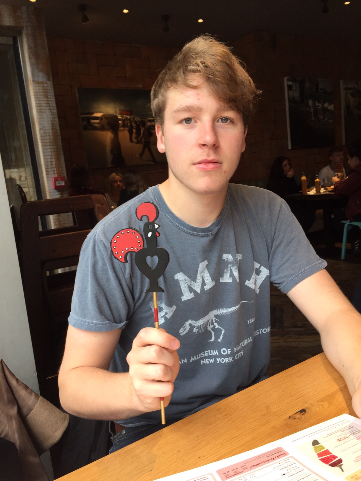 Gaze upon the face of a broken man