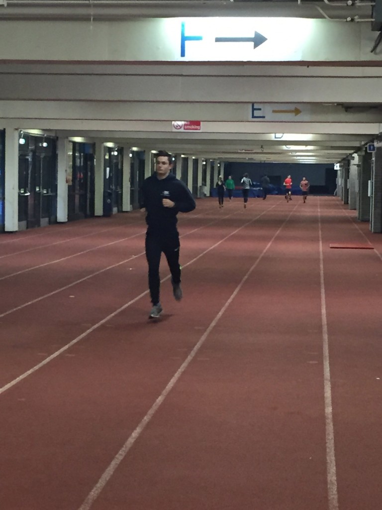 The indoor track