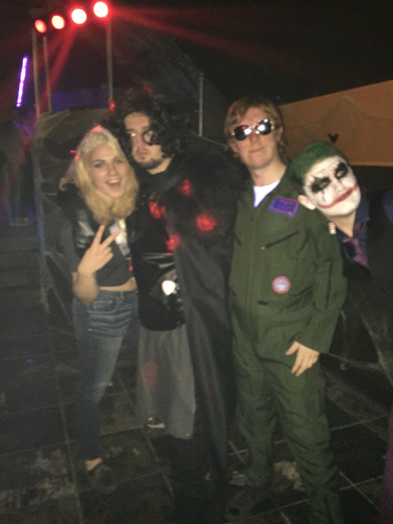 The Joker, Batman, Jon Snow, and an unidentifiable
