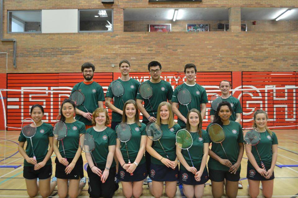 Rachel and her team (2nd from left)