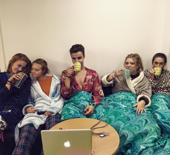 “A girl licked my face during my set and I woke up at 7 in a 4th years flat the other side of the castle, won’t tell you the details in between though ahahah” Cheeky… 