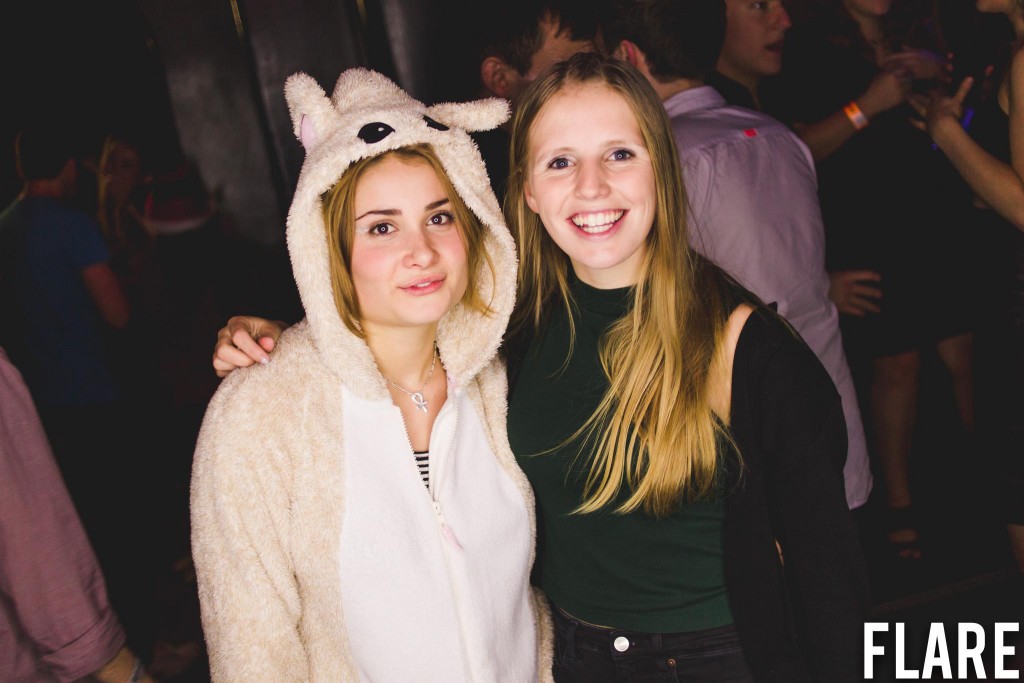 How did you actually get into Why Not in a onesie?