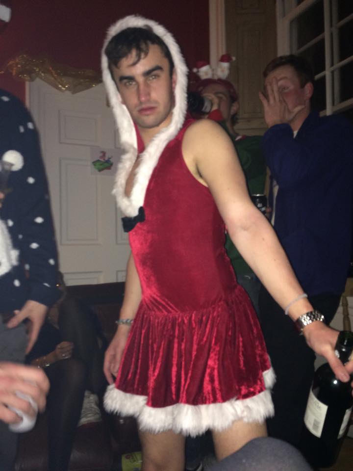 The guests dressed up for the occasion