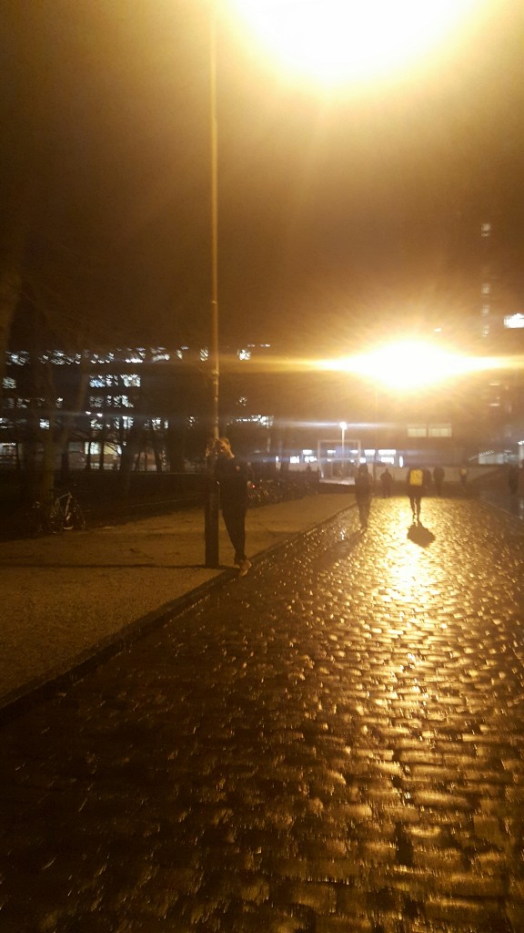 The lamppost of guilt, memories and regret