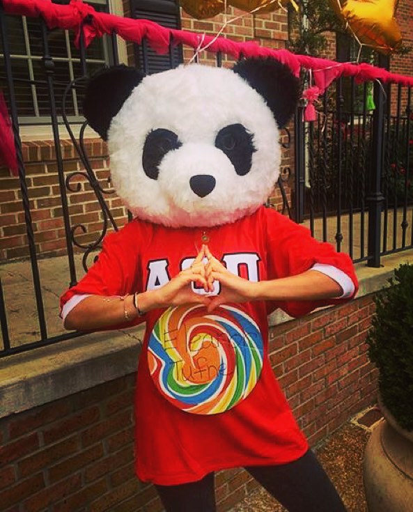 AOII bid day