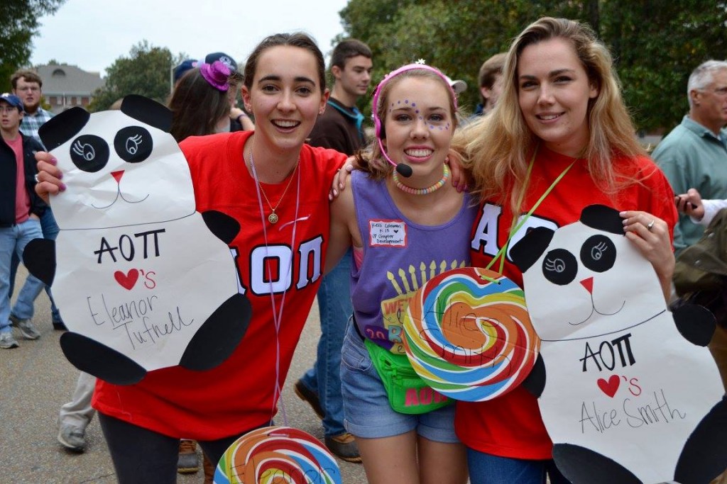 Me and Alice on bid day