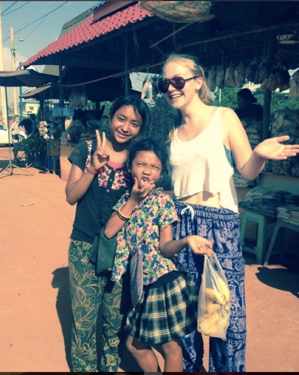 A classic insta pic after a trip to Cambodia
