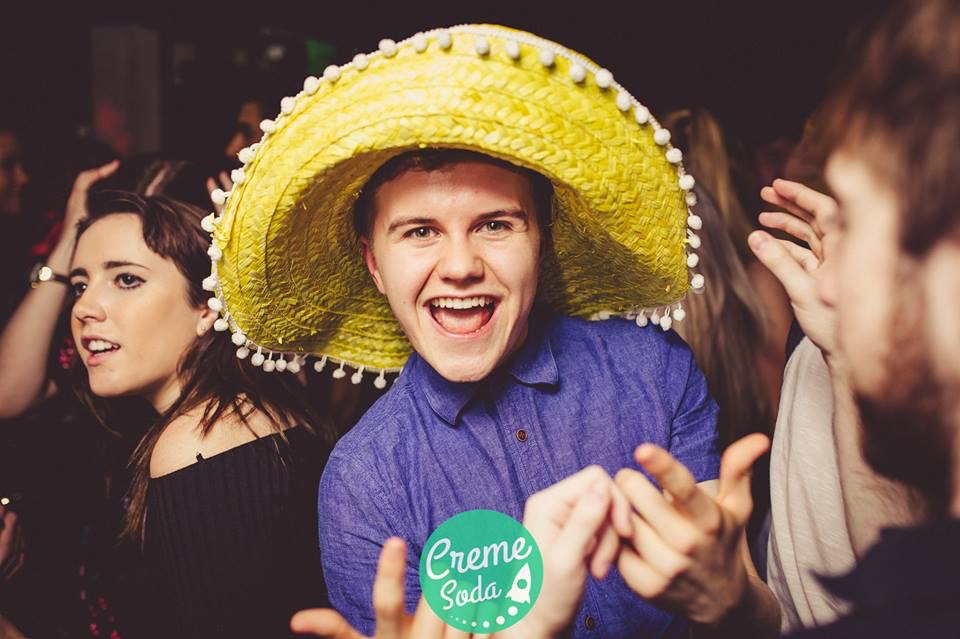 I think he is the happiest clubber ever
