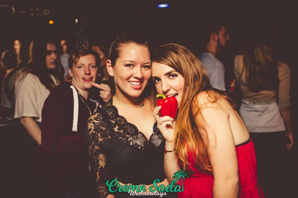 No, I don't know why they're holding a pepper either