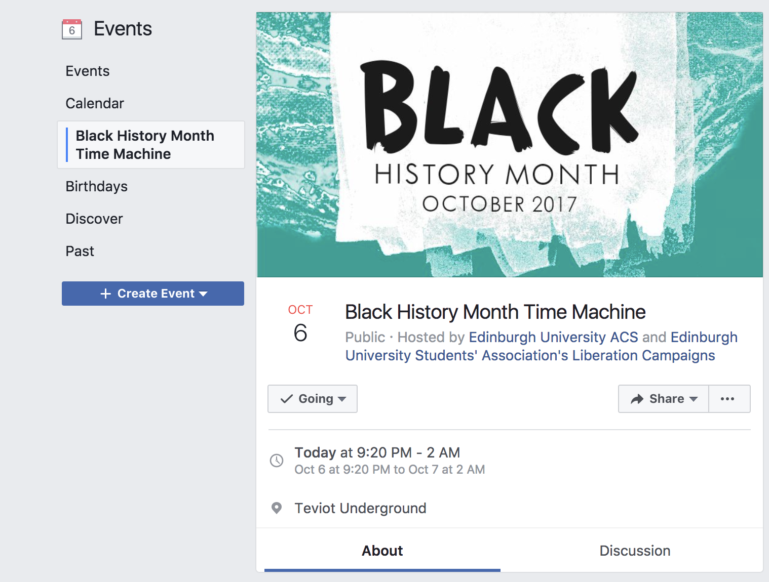 Panels and even club night fundraisers are being held for BHM
