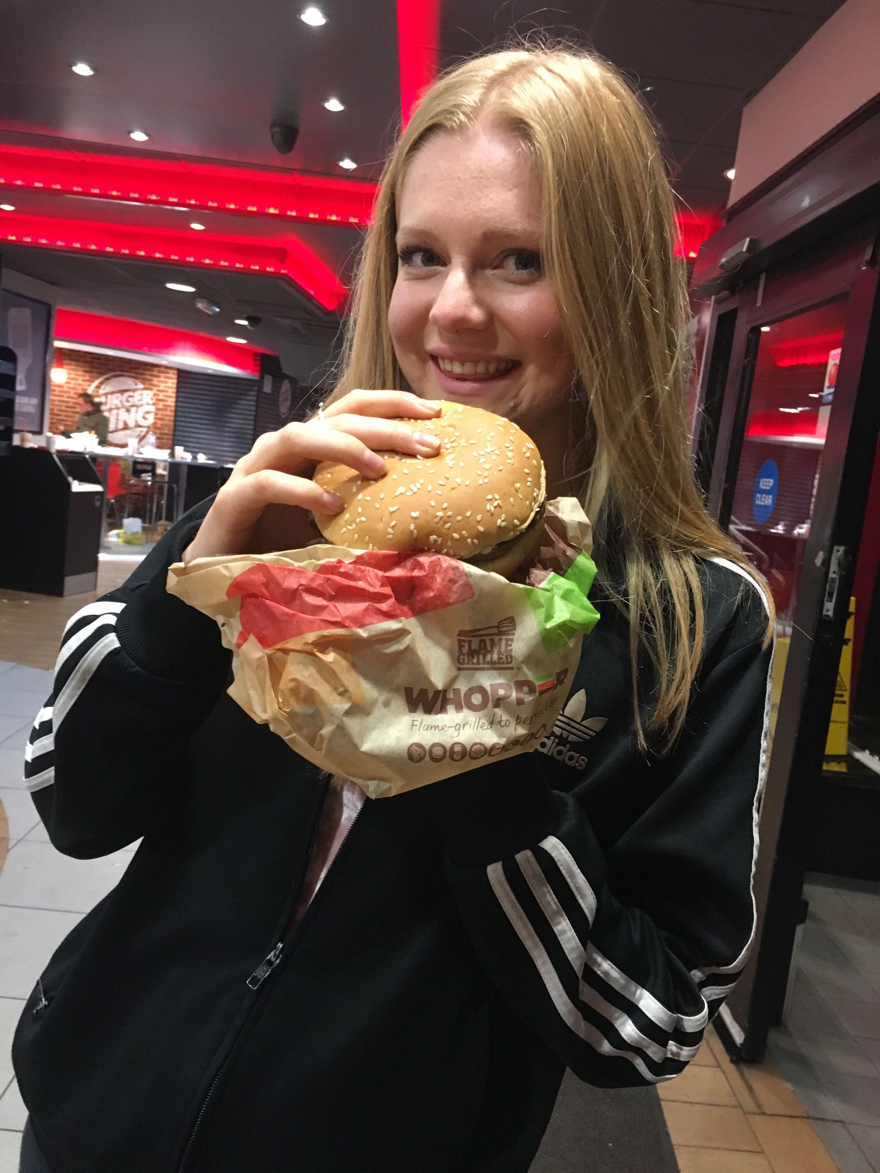 Image may contain: Food, Bun, Bread, Person, People, Human