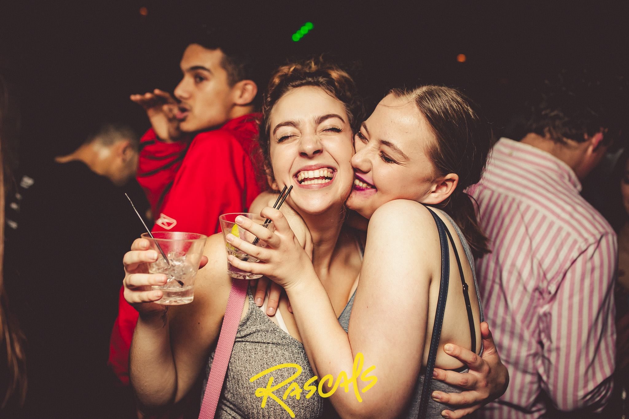 Image may contain: Night Life, Night Club, Club, Make Out, Human, Person, People