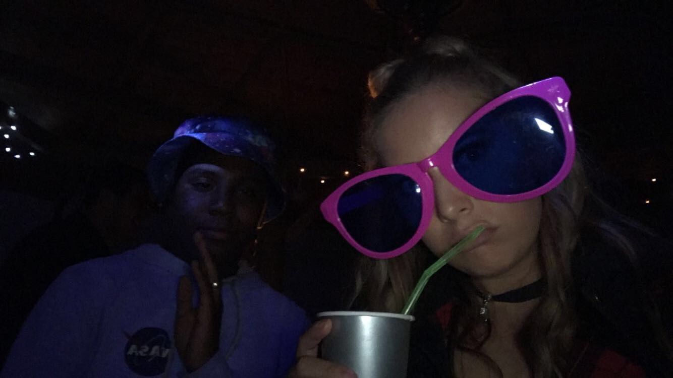 Image may contain: Bowl, Glasses, Cup, Goggles, Person, People, Human