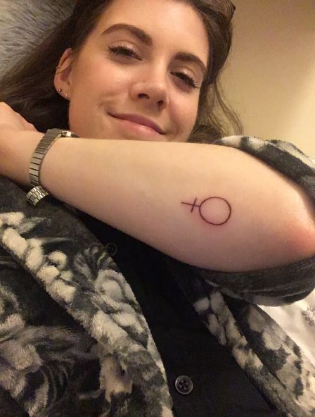 Image may contain: Tattoo, Ornament, Person, People, Human