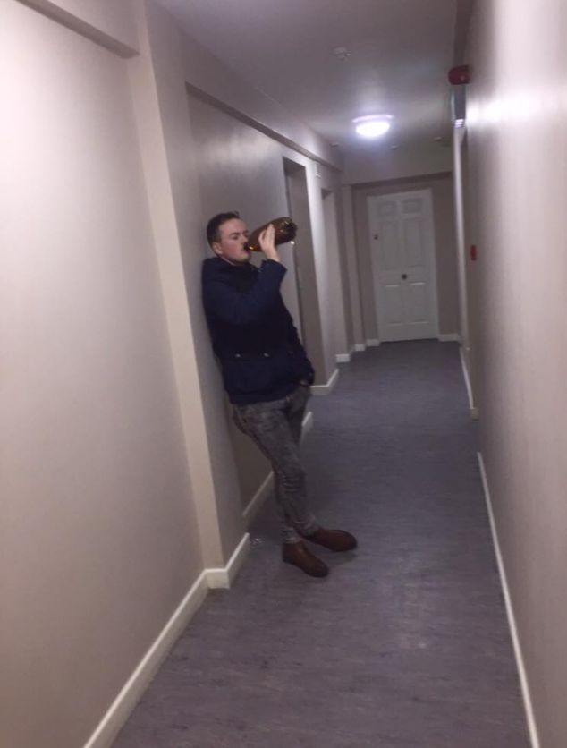 Image may contain: Corridor
