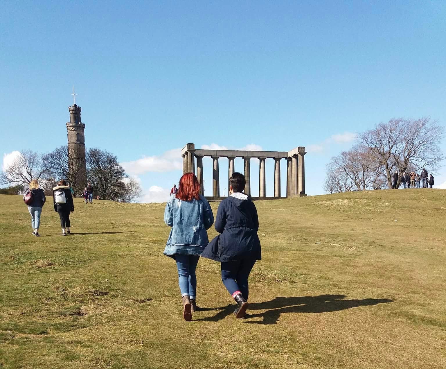 Image may contain: Pillar, Column, Building, Architecture, Person, People, Human