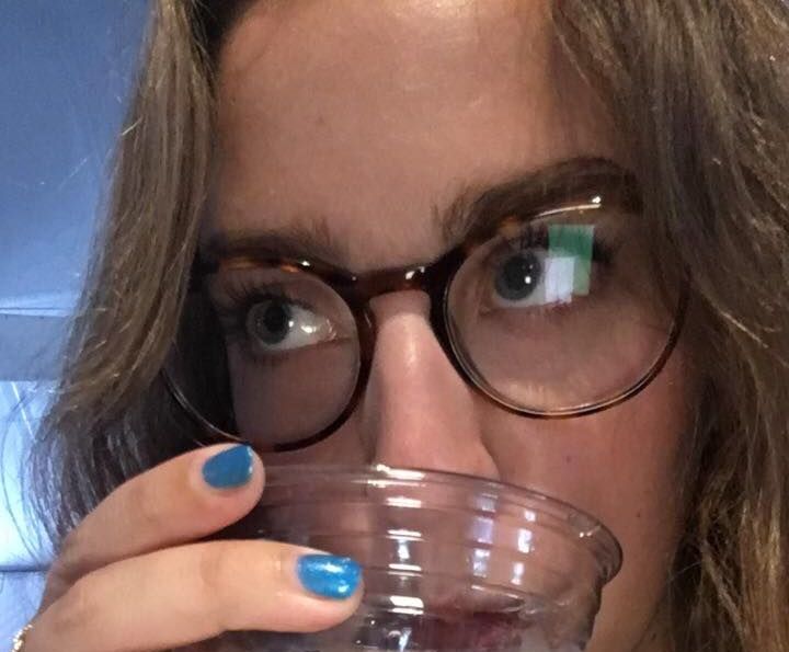 Image may contain: Cup, Bowl, Glasses, Contact Lens, Person, People, Human