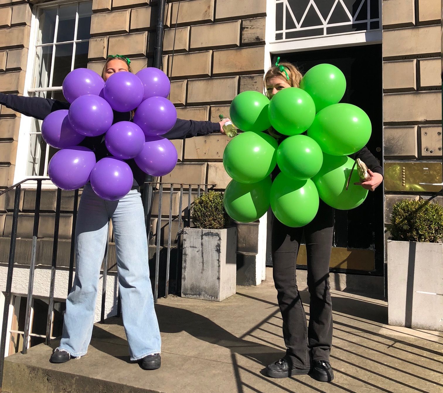 Image may contain: Inflatable, Person, People, Human