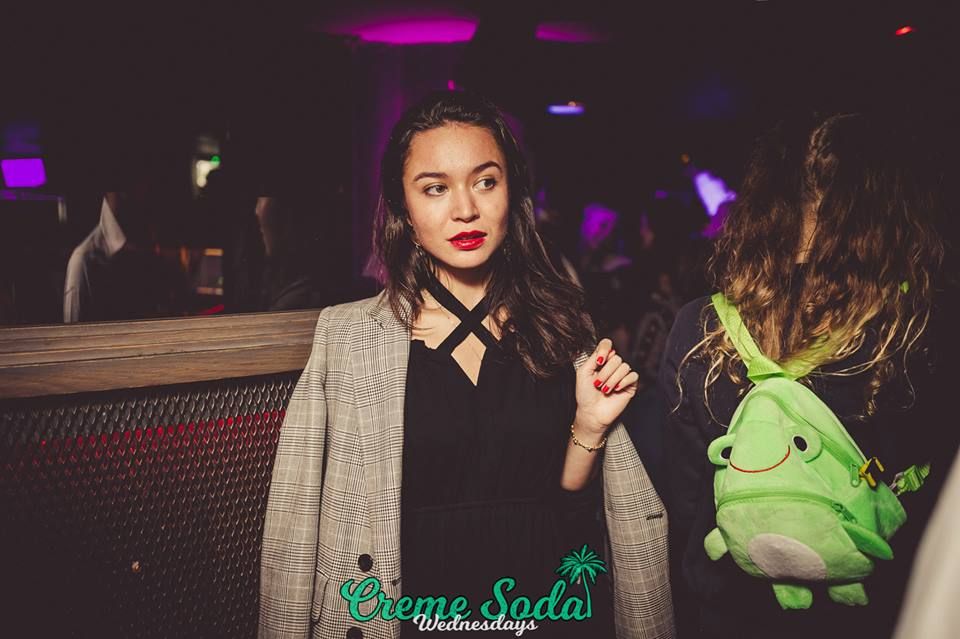 Image may contain: Night Life, Night Club, Club, Toy, Person, People, Human
